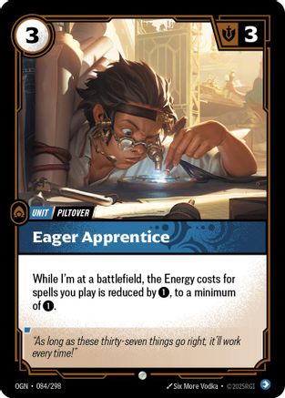 Origins (084/298): Eager Apprentice -