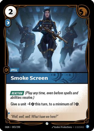 Origins (093/298): Smoke Screen - Foil