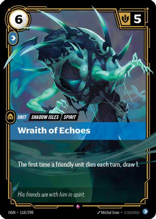 Origins (118/298): Wraith of Echoes - Foil