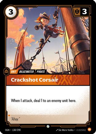 Origins (130/298): Crackshot Corsair -