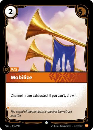 Origins (134/298): Mobilize - Foil