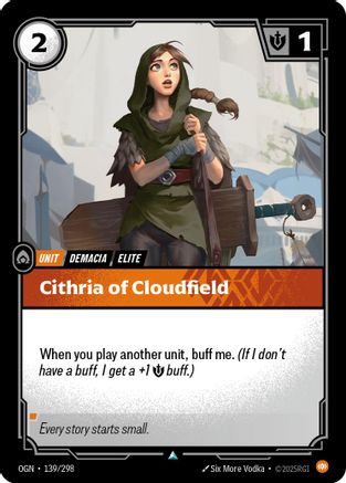 Origins (139/298): Cithria of Cloudfield - Foil