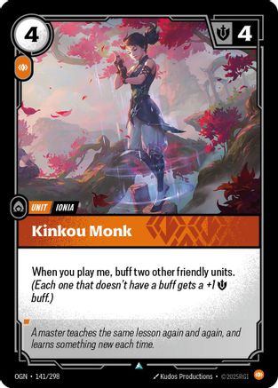 Origins (141/298): Kinkou Monk - Foil