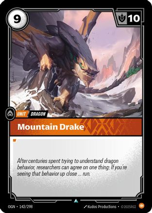 Origins (142/298): Mountain Drake - Foil