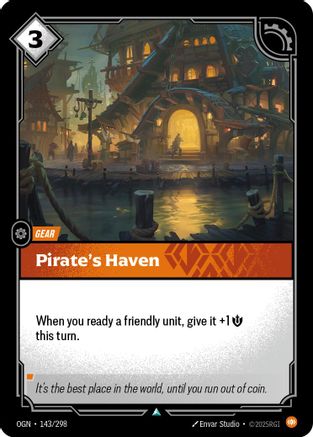Origins (143/298): Pirate's Haven -