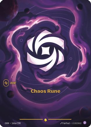 Origins (166a/298): Chaos Rune (Alternate Art) - Foil