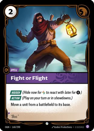 Origins (168/298): Fight or Flight - Foil