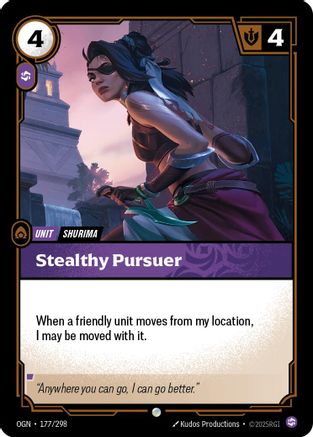 Origins (177/298): Stealthy Pursuer -
