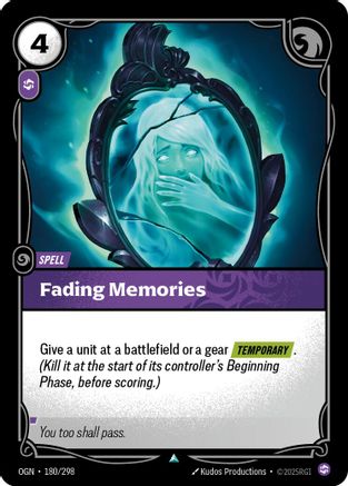Origins (180/298): Fading Memories -
