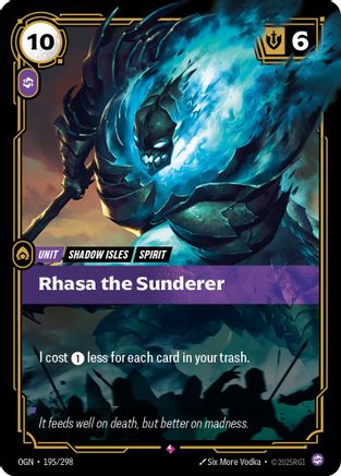 Origins (195/298): Rhasa the Sunderer - Foil