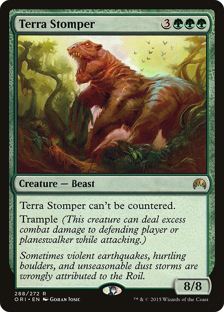 Magic Origins - (ORI-288) - Terra Stomper Foil