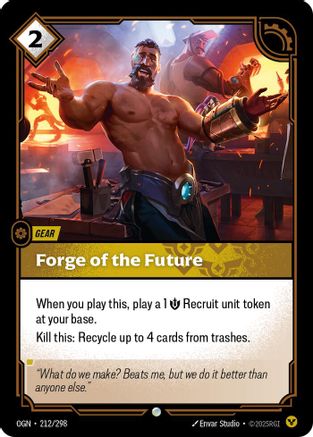 Origins (212/298): Forge of the Future -