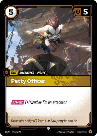 Origins (215/298): Petty Officer -