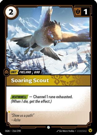 Origins (216/298): Soaring Scout -
