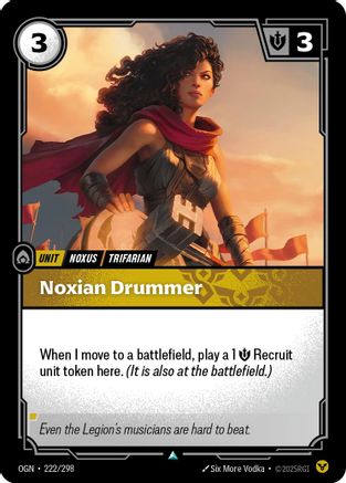 Origins (222/298): Noxian Drummer - Foil
