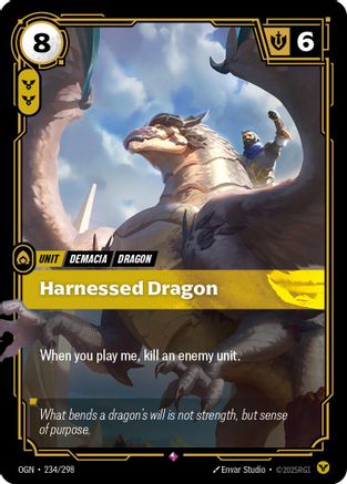 Origins (234/298): Harnessed Dragon - Foil