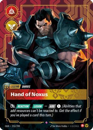Origins (253/298): Darius - Hand of Noxus - Foil