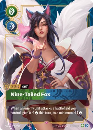 Origins (255/298): Ahri - Nine-Tailed Fox - Foil