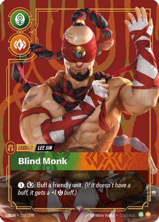 Origins (257/298): Lee Sin - Blind Monk - Foil