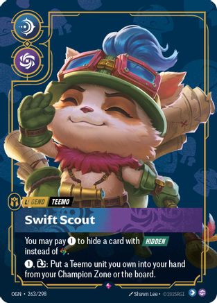Origins (263/298): Teemo - Swift Scout - Foil