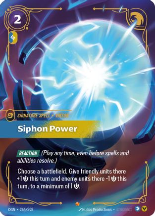 Origins (266/298): Siphon Power - Foil
