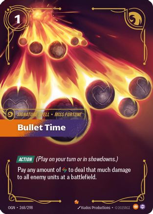 Origins (268/298): Bullet Time - Foil