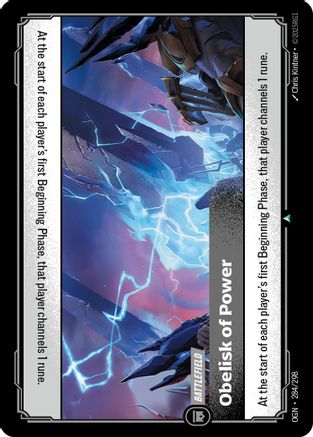 Origins (284/298): Obelisk of Power - Foil