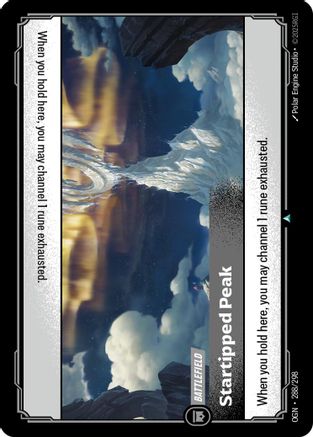 Origins (288/298): Startipped Peak - Foil