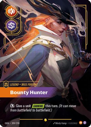 Origins (309/298): Miss Fortune - Bounty Hunter (Showcase) - Foil