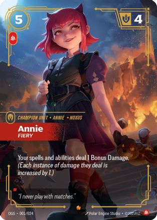 Origins Proving Grounds (001/024): Annie - Fiery -