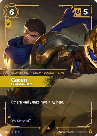 Origins Proving Grounds (013/024): Garen - Commander -