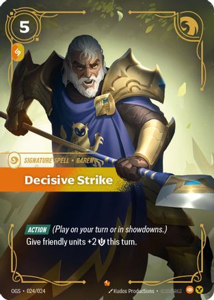 Origins Proving Grounds (024/024): Decisive Strike -