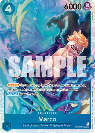 Premium Booster The Best Vol 2  PRB02-008 Marco  - Foil - Super Rare