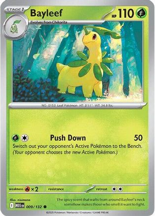 ME01 Mega Evolution  009/132 Bayleef  - Common