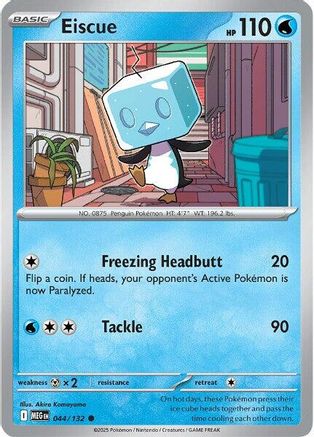 ME01 Mega Evolution  044/132 Eiscue  - Common