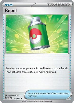 ME01 Mega Evolution  126/132 Repel  - Uncommon