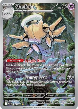 ME01 Mega Evolution  144/132 Shedinja  - Holofoil - Illustration Rare