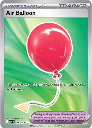 ME01 Mega Evolution  166/132 Air Balloon  - Holofoil - Ultra Rare