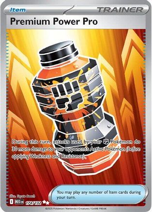 ME01 Mega Evolution  174/132 Premium Power Pro  - Holofoil - Ultra Rare