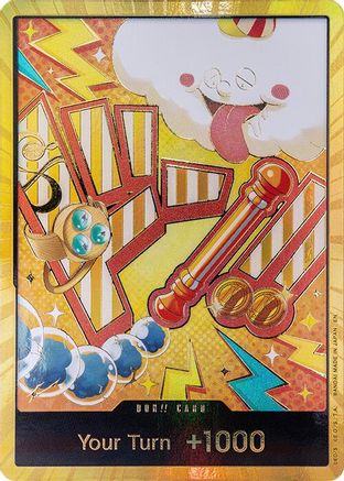 Premium Booster The Best Vol 2  DON!! Card (Nami) (Gold)  - Foil - DON!!