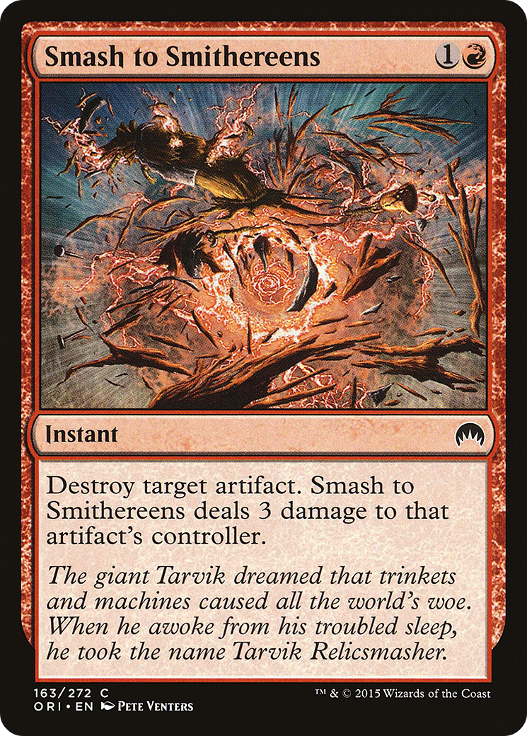 Magic Origins - (ORI-163) - Smash to Smithereens Foil