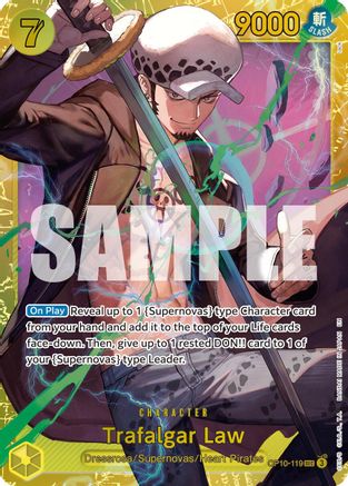 Premium Booster The Best Vol 2  OP10-119 Trafalgar Law - OP10-119 (Reprint) (OP10-119)  - Foil - Secret Rare