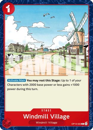 Carrying On His Will  OP13-022 Windmill Village (OP13-022)  - Common