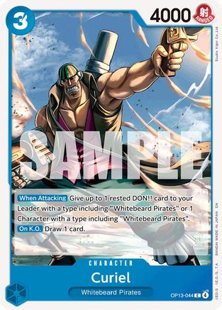 Carrying On His Will  OP13-044 Curiel (OP13-044)  - Common