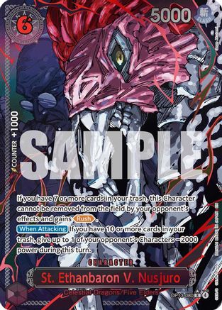 Carrying On His Will  OP13-080 St. Ethanbaron V. Nusjuro (Parallel) (OP13-080)  - Foil - Rare