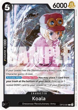 Carrying On His Will  OP13-081 Koala (OP13-081)  - Common