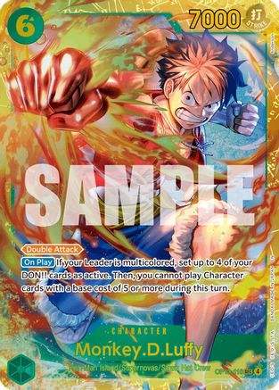 Carrying On His Will  OP13-118 Monkey.D.Luffy (118) (OP13-118)  - Foil - Secret Rare