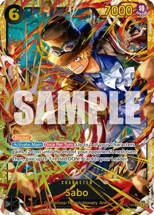 Carrying On His Will  OP13-120 Sabo (120) (OP13-120)  - Foil - Secret Rare
