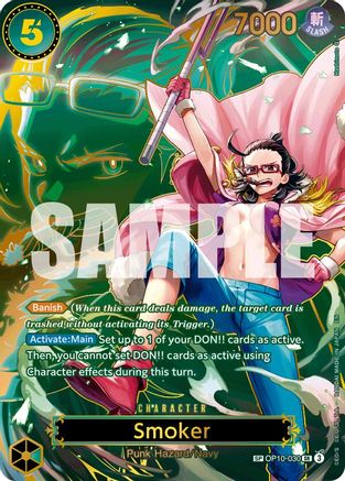 Carrying On His Will  OP10-030 Smoker - OP10-030 (SP) (OP10-030)  - Foil - Super Rare