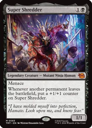 Teenage Mutant Ninja Turtles - (TMT-083) - Super Shredder Foil